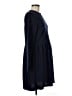 Ann Taylor LOFT Solid Blue Casual Dress Size M - photo 4