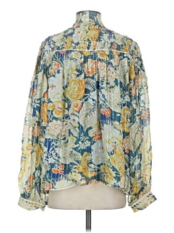 Hemant & Nandita 3/4 Sleeve Blouse (view 2)