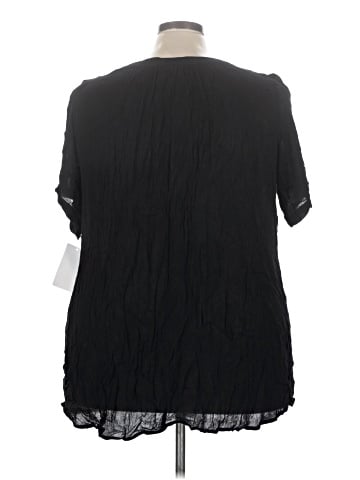 Roaman's Short Sleeve Blouse (view 2)