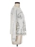 Altar'd State Silver Long Sleeve Top Size M - photo 4