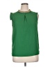 Moa Moa 100% Polyester Green Sleeveless Blouse Size XL - photo 1