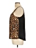Express Outlet 100% Polyester Brown Sleeveless Blouse Size L - photo 5