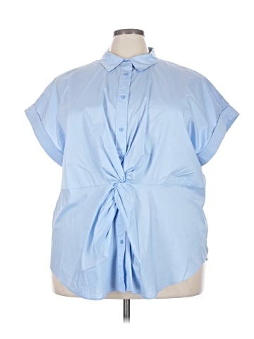 Lauren by Ralph Lauren Short Sleeve Blouse (view 1)