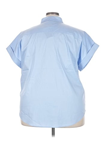 Lauren by Ralph Lauren Short Sleeve Blouse (view 2)