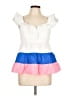 Lilly Pulitzer 100% Cotton Color Block White Sleeveless Blouse Size 10 - photo 1