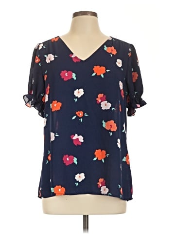 41Hawthorn Short Sleeve Blouse (view 1)