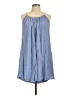 Nina Leonard 100% Polyester Blue Sleeveless Blouse Size L - photo 1