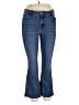 Maurices Hearts Blue Jeans Size 16 (1) - photo 1