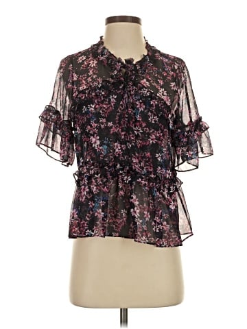 MISA Los Angeles Short Sleeve Blouse (view 1)