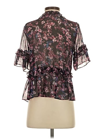 MISA Los Angeles Short Sleeve Blouse (view 2)