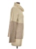 Ann Taylor 100% Cashmere Color Block Tan Cashmere Pullover Sweater Size XS - photo 4