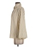 Zara Stripes Ivory Long Sleeve Blouse Size XS - photo 5