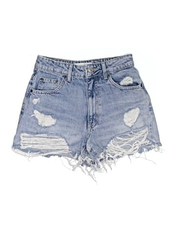 Topshop Denim Shorts (view 1)