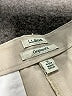 L.L.Bean 100% Cotton Solid Ivory Khaki Shorts Size 16 - photo 3