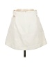 Zara 100% Polyester Solid Ivory Casual Skirt Size M - photo 2