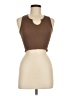 Bella Seamless Brown Tank Top Size M - photo 1