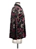 Laura Scott Floral Burgundy Long Sleeve Blouse Size S - photo 4