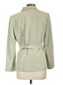 Petite Sophisticate 100% Polyester Green Blazer Size 10 Petite - photo 2