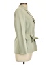 Petite Sophisticate 100% Polyester Green Blazer Size 10 Petite - photo 4