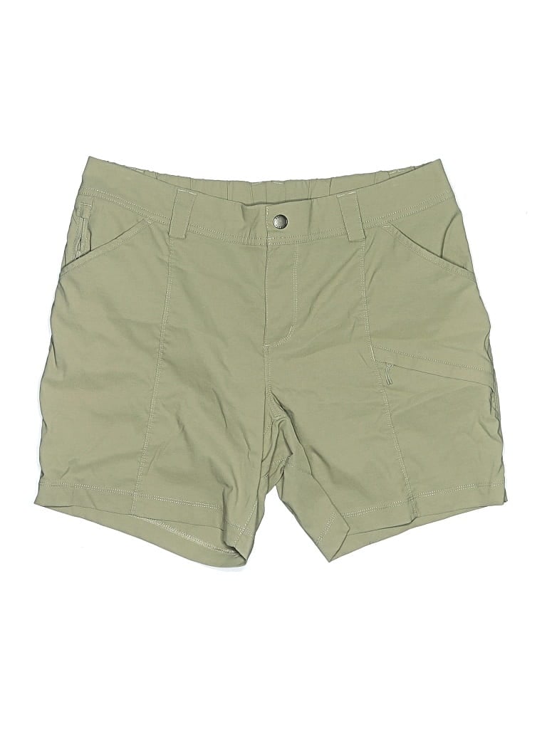 Pre-owned Duluth Trading Co. Khaki Shorts In Green