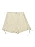 H&M Solid Ivory Khaki Shorts Size 4 - photo 1