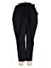 Susan Graver Solid Black Casual Pants Size XL (petite) - photo 1