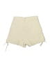 H&M Solid Ivory Khaki Shorts Size 4 - photo 2