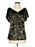 Entro Black Short Sleeve Top Size L - photo 1