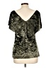 Entro Black Short Sleeve Top Size L - photo 2