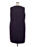 Jones Studio 100% Polyester Solid Purple Casual Dress Size 24W - photo 2