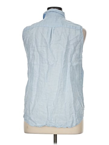 Saks Fifth Avenue Sleeveless Button-Down Shirt (view 2)