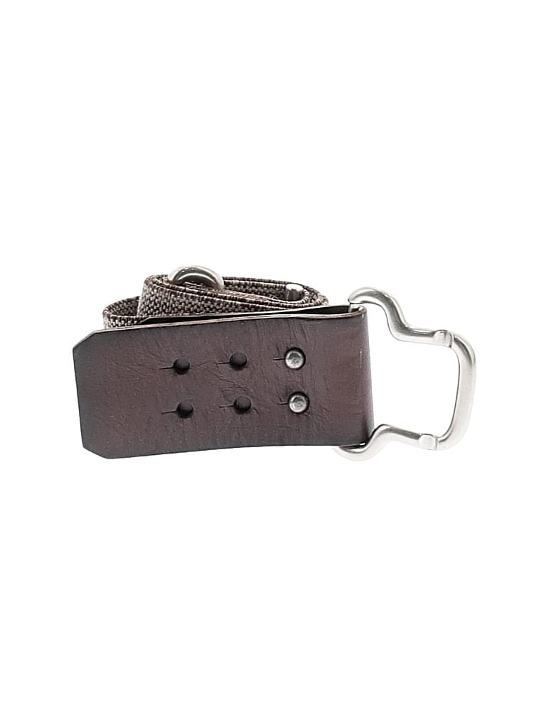 Pre-owned Fossil Belt In Brown