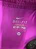 Nike 100% Polyester Color Block Purple Athletic Shorts Size S - photo 3