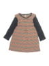 Tea 100% Cotton Stripes Gray Dress Size 4 - photo 1
