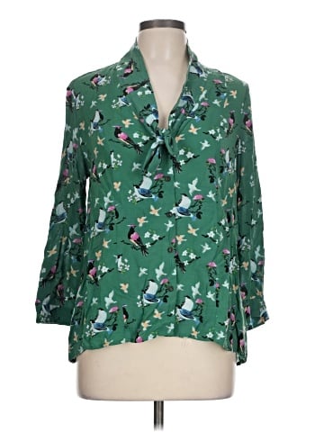 52 Conversations by Anthropologie 3/4 Sleeve Blouse (view 1)