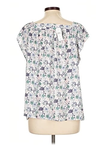 Ann Taylor LOFT Short Sleeve Blouse (view 2)