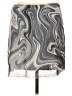 Full Tilt 100% Polyester Graphic Silver Casual Skirt Size 30 waist (estimated) - photo 1