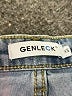 Genleck Blue Denim Shorts Size XS - photo 3