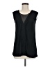 Halogen 100% Rayon Black Sleeveless Blouse Size M - photo 1