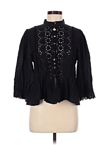 American Eagle Outfitters 3/4 Sleeve Blouse (view 1)