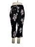 Lane Bryant Floral Black Casual Pants Size 16 - photo 2