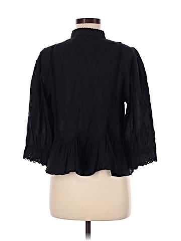 American Eagle Outfitters 3/4 Sleeve Blouse (view 2)