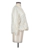Eileen Fisher Ivory 3/4 Sleeve Button-Down Shirt Size S - photo 4