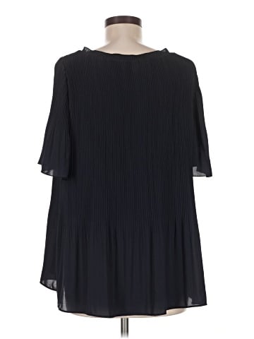 Ann Taylor Short Sleeve Blouse (view 2)