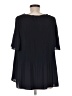 Ann Taylor 100% Polyester Black Short Sleeve Blouse Size M (tall) - photo 2