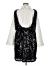 ELOQUII 100% Polyester Stars Silver Cocktail Dress Size 16 Plus - photo 2