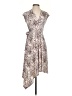 BCBGMAXAZRIA Animal Print Brown Cocktail Dress Size S - photo 1