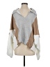 Bucketlist Color Block Gray Pullover Sweater Size S - photo 1