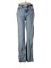 Zara Stripes Blue Jeans Size 4 - photo 1
