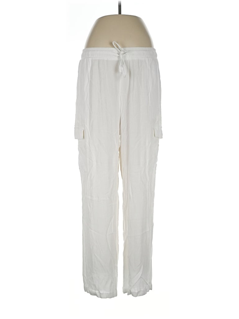 Pre-owned Serra Cargo Pants In Ivory